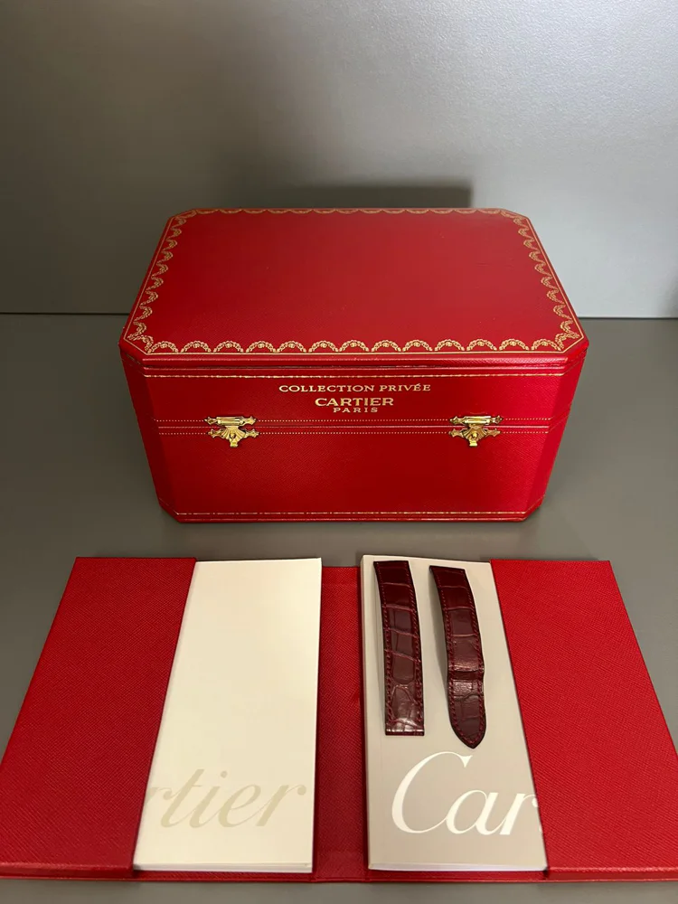 Cartier Tank Louis Cartier Platinum Ref 1601